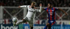 San Lorenzo y el Santos de Neymar firman un empate en el Nuevo Gasómetro